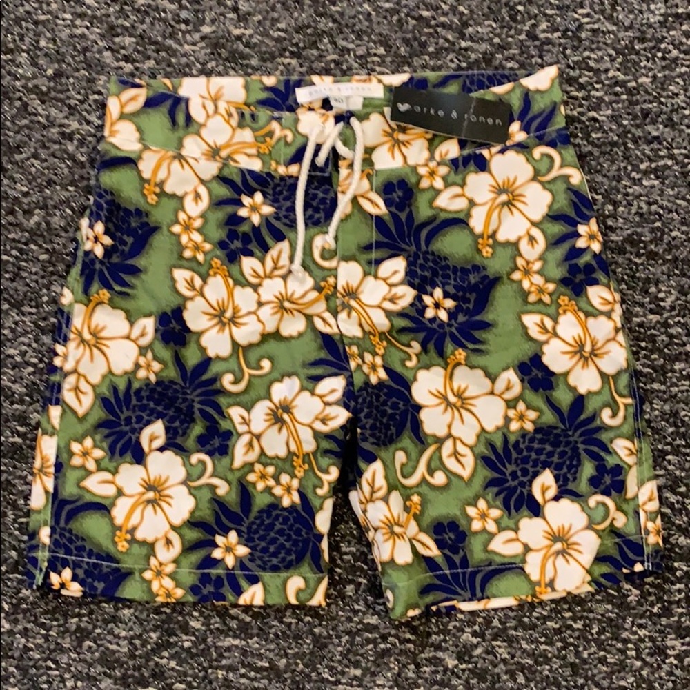 Parke & Ronen swim trunks - NWOT